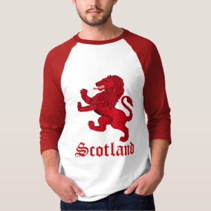 Camiseta el león rampante de Escocia