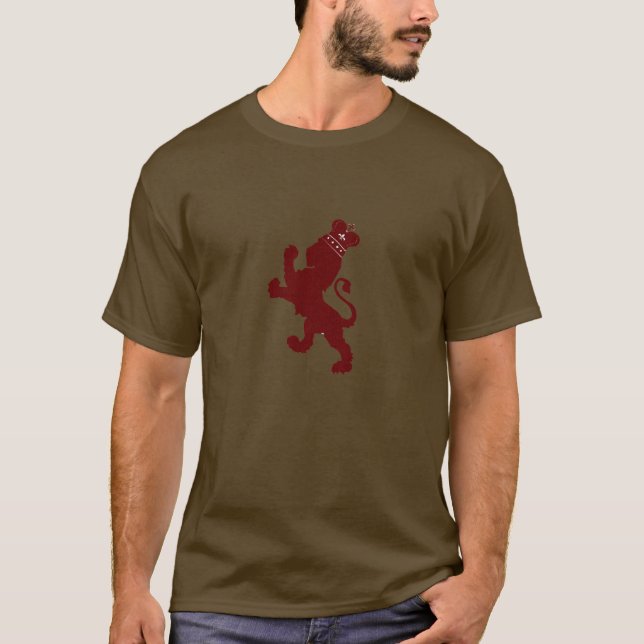 Camiseta El león y su corona (Anverso)