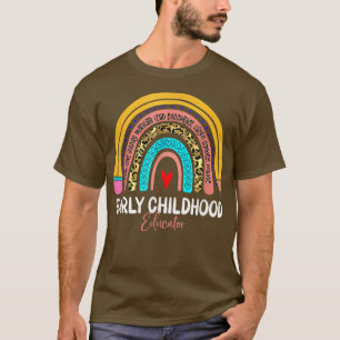Camiseta El leopardo arcoiris, educador de la primera infan