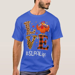 Camiseta El leopardo de acción de gracias de SLPA Life Love