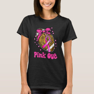 Camiseta El Leopardo De La Cinta De Fútbol En Octubre, Lo E