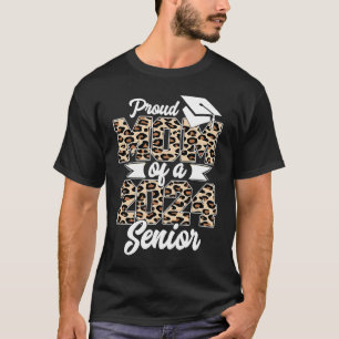 Camiseta El leopardo de la graduación Orgullosa, madre de u