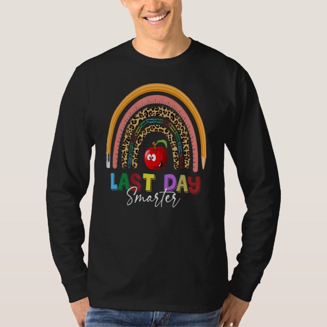 Camiseta El leopardo del arcoiris feliz último día feliz (Anverso)