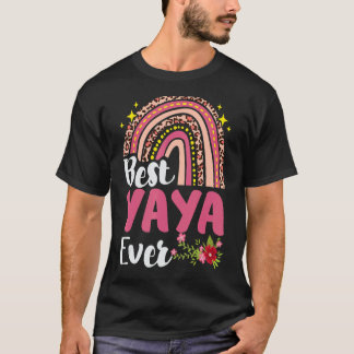 Camiseta El leopardo del arcoiris mejor yaya jamás madre de