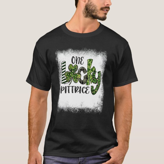 Camiseta El leopardo del día de San Patricio, un Pittric af (Anverso)