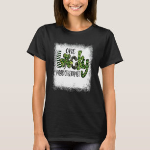 Camiseta El leopardo del día de St Patricks podrido un físi