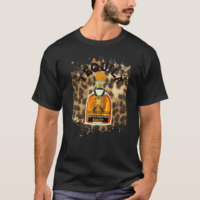 Camiseta El leopardo Tequila puede no ser la respuesta pero (Anverso)