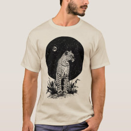 Camiseta El leopardo y la noche