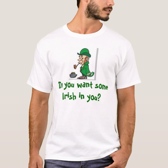 Camiseta ¿El Leprechaun 1, usted quiere a algunos (Anverso)