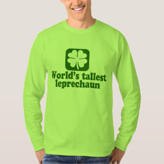 Camiseta El Leprechaun más alto del mundo