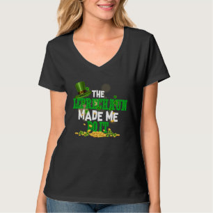 Camiseta El Leprechaun Me Hizo Hacerlo Día De San Patricio 
