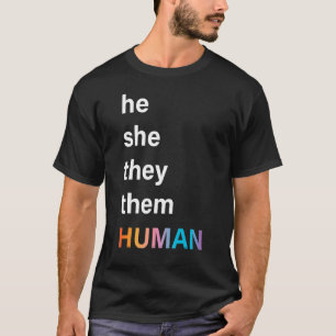 Camiseta Él Les Enseñó Orgullo Lgbtq Humano