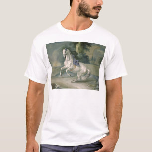 Camiseta El levade "Leal" blanco del en del semental, 1721