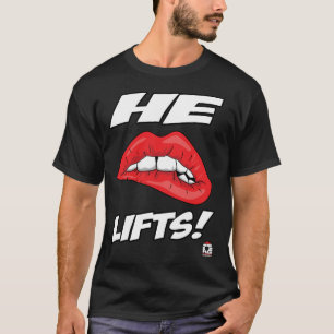 Camiseta ¡Él levanta!