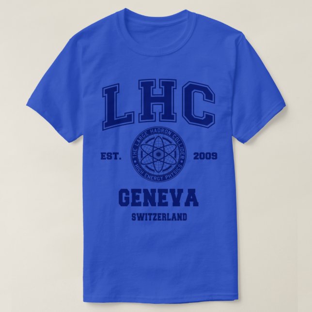 Camiseta El LHC (Diseño del anverso)
