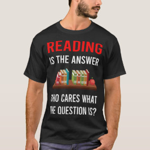 Camiseta El libro de lectura La respuesta Libros