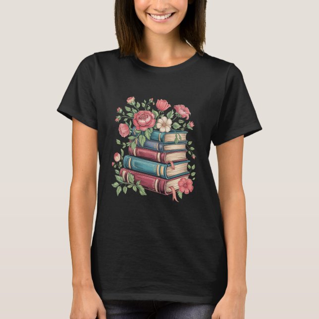 Camiseta El libro de profesores vuelve a la escuela con flo (Anverso)