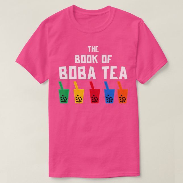 Camiseta El Libro Del Té Boba (Diseño del anverso)