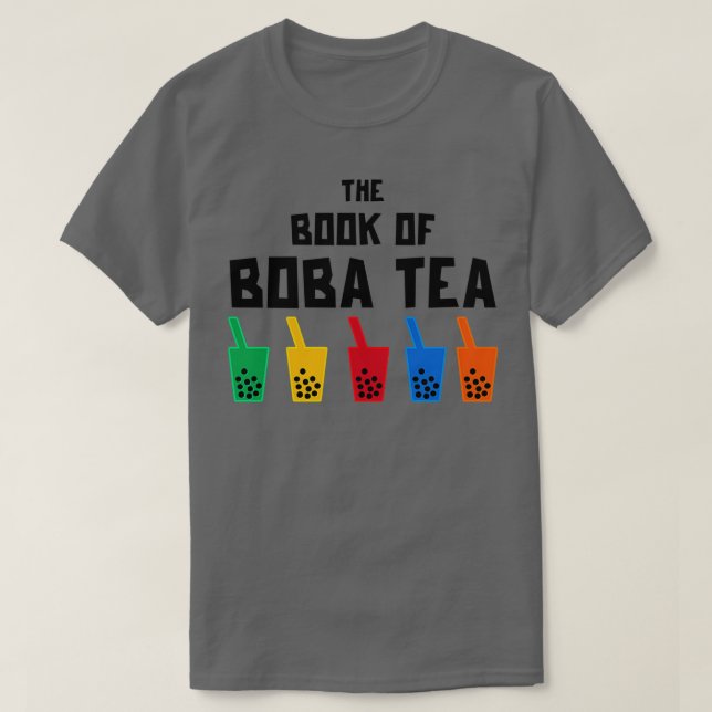 Camiseta El Libro Del Té Boba 2 (Diseño del anverso)
