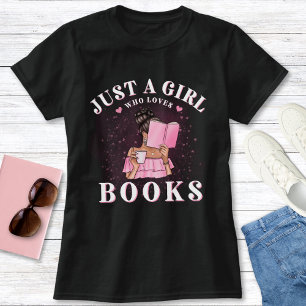 Camiseta El libro más bonito que un Chica que ama los libro