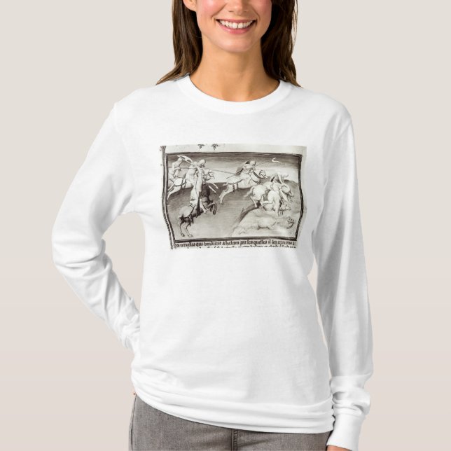 Camiseta El líder mongol, Hulagu, khan del Ilkhanate (Anverso)