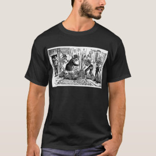 Camiseta "El limpiador de calle feliz Calaveras "