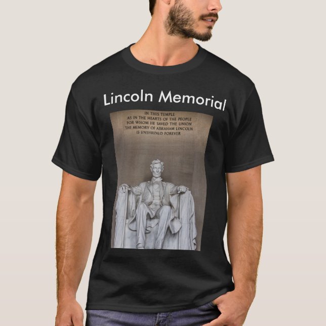 Camiseta El Lincoln memorial (Anverso)