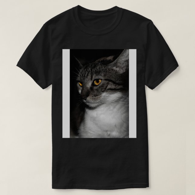 Camiseta el lindo gato (Diseño del anverso)