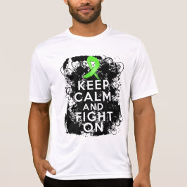Camiseta El linfoma guarda calma y sigue luchando