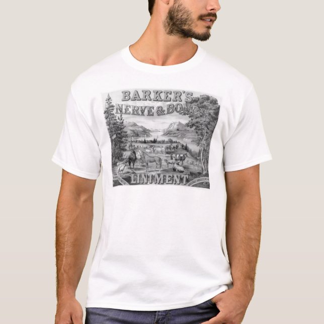 Camiseta El linimento 1883 de Barker (Anverso)