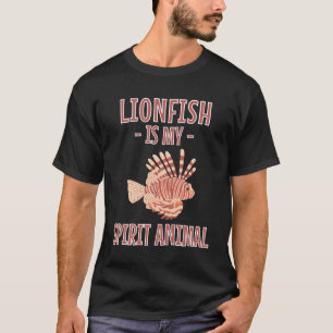 Camiseta El Lionfish es mi Espíritu Animales Lionfishes