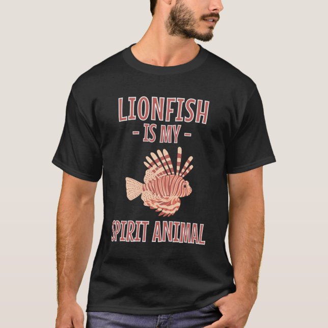 Camiseta El Lionfish es mi Espíritu Animales Lionfishes (Anverso)