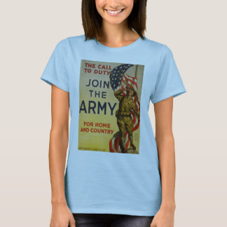 Camiseta El llamado al deber - Únete al ejército