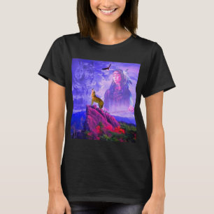 Camiseta El Llamado Del Gran Espíritu Lobo
