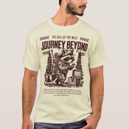 Camiseta El llamado del viaje salvaje más allá