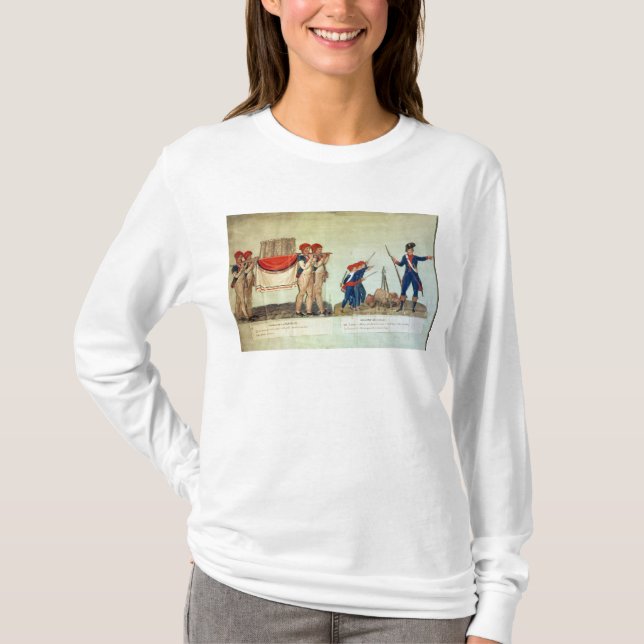Camiseta El llevar del modelo del Bastille (Anverso)