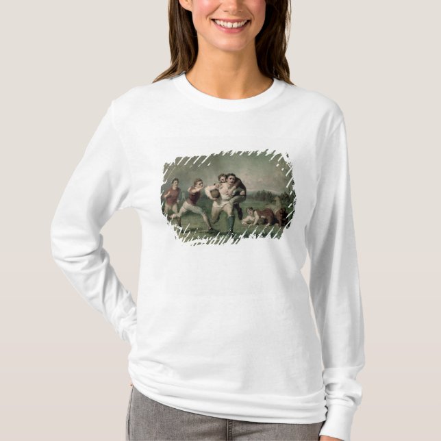 Camiseta ¿Él lo hará? (Anverso)