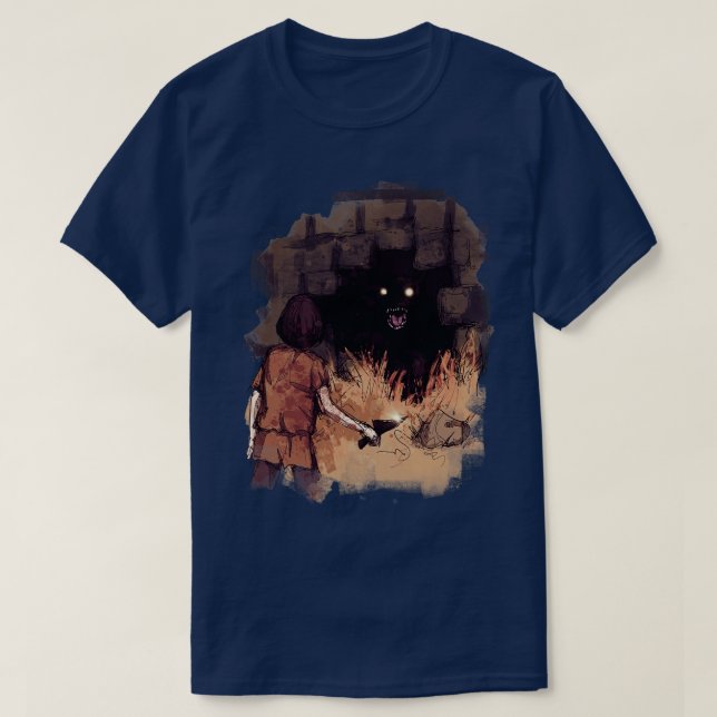 Camiseta El lobo (Diseño del anverso)