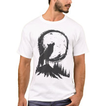 El lobo clásico a la luz de la luna