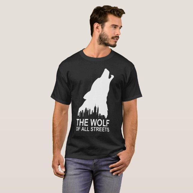 Camiseta El lobo de todas las calles (Anverso completo)