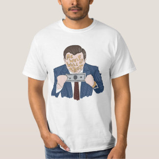 Camiseta "El lobo del fanart de Wall Street"