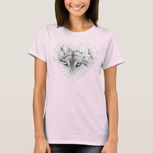 Camiseta El lobo en mi corazón