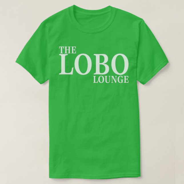 Camiseta El Lobo Lounge (Diseño del anverso)