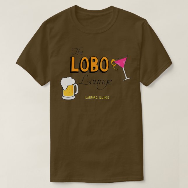 Camiseta El Lobo Lounge Roseanne (Diseño del anverso)