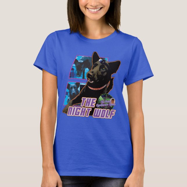 Camiseta El lobo nocturno (Anverso)