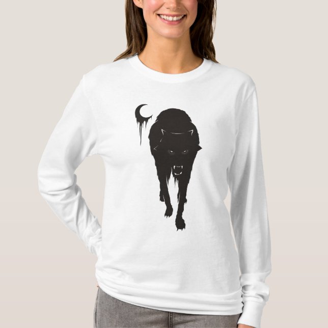 CAMISETA EL LOBO OSCURO (Anverso)