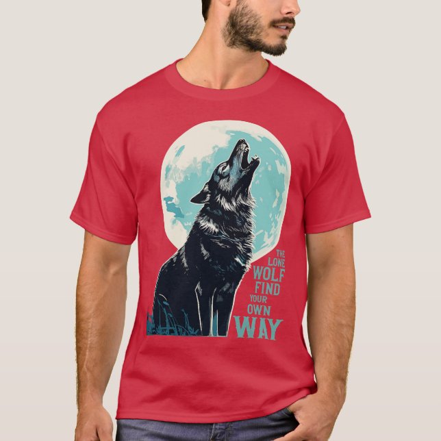 Camiseta El Lobo Solitario (Anverso)