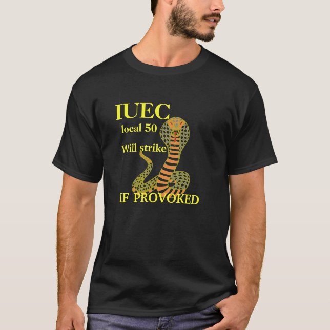 Camiseta el local 50   pegará si está provocado (Anverso)