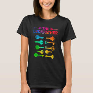 Camiseta El lockfather Locksmith Lock Picker Mejor Papá