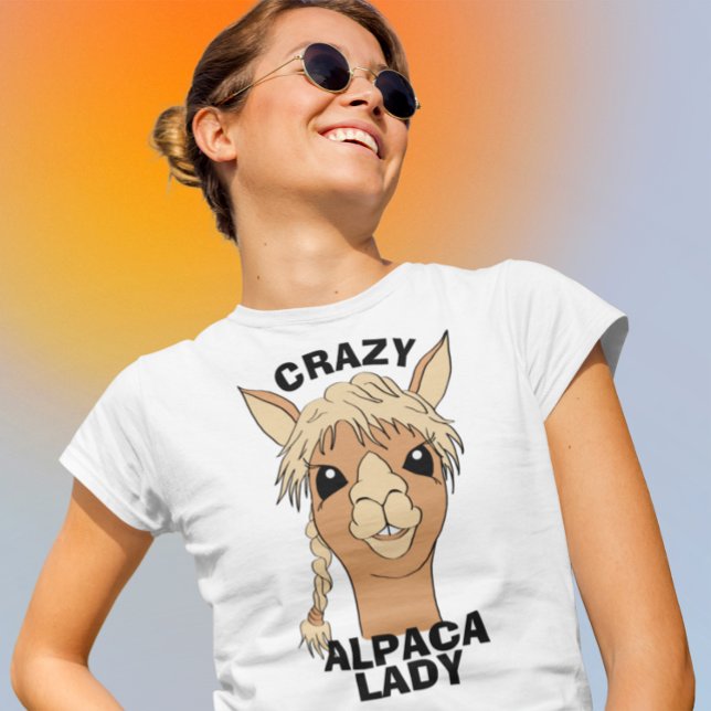 Camiseta El loco Alpaca Lady (Subido por el creador)